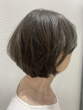 シェイプスサロン ハナレ 辻堂美容室(Shapes salon HANARE) 柔らかショートボブスタイル
