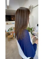 オリビアヘアー(OLIVIA HAIR) ハイライトカラーグレージュver