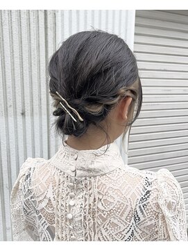 アッシュ 下北沢店(Ash) 結婚式お呼ばれヘアアレンジ