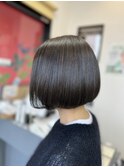 60代【髪質改善】カラー+トリートメントで最高の艶髪