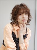 レイヤーボブ/ボブパーマ/顔まわりレイヤー