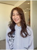艶感ピンクブラウン