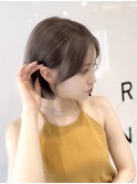 大人レイヤーボブ/切りっぱなしボブ/前下がりボブ/ロブ/福岡天神