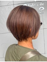 サロンドフィール(Salon de feel)&nbsp;ハイライト/ショート/白髪ぼかし