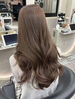 アスター 天神大名店(Aster) 小顔に見えるトレンドヘア/黒髪/オリーブグレー/ココアベージュ