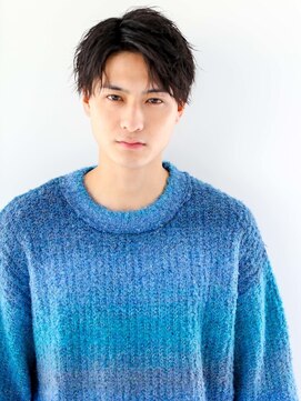 ヘアサロン ガリカ 表参道(hair salon Gallica) 黒髪ツーブロックツイストパーマセンターパート