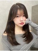 ザクザクレイヤーカットロング20代表参道ワンカールレイヤー