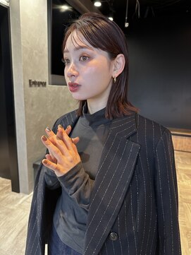 ガーデントウキョウ(GARDEN Tokyo) ボブ/ロブ/ミディアム/切りっぱなし/髪質改善/艶髪/大人ヘア