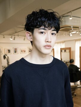 自宅再現100%シャドウパーマ