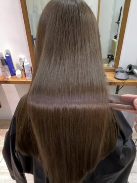 アップ(A+hair) 縮毛矯正髪質改善水素酸性ストレート艶髪30代40代50代