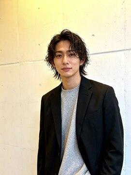 エイチ メンズ(H) ツーブロックマッシュメンズマッシュメンズウルフガイルヘア