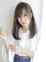 クラン 岡本(Chlan)&nbsp;ミルキィアッシュベージュ×清楚系ナチュラルストレート