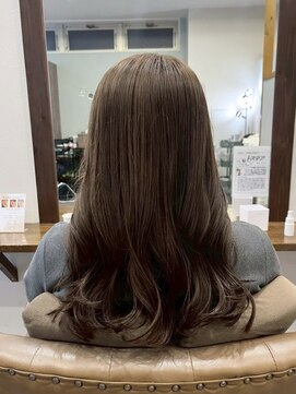 ルカリエ(LUCA:Rie) ココアブラウン×ゆるふわレイヤー