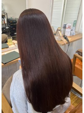 ニフティー(Nifty) カシスブラウン/レイヤー/ツヤ髪