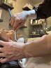 【2回目以降】男の基本お肌ケア◎カット＋シェービングコース