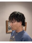 アメカジにも◎ルードパーマスタイル