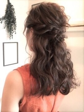 ヘアー メゾン ブレッシング(hair maison blessing) お呼ばれお出かけカジュアルヘアセット