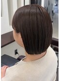 大人気！切りっぱなしボブ