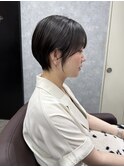 那覇美容室/おもろまち美容室/ショート/前髪/小顔/ショートボブ