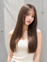 ソルナ 仁川(SOLUNA)&nbsp;ツヤさら水素ストレート×シースルーバング