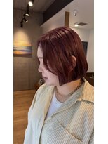 オークプラス(OAK plus+)&nbsp;チェリーレッド×ミニボブ