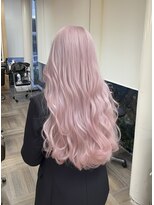 ラッシュヘアエン(Rush hair en)&nbsp;ホワイトピンク