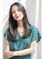 アッシュ 学芸大学店(Ash)&nbsp;ロング/大人女性/シアーグレージュ/髪質改善カラー/脱白髪染め