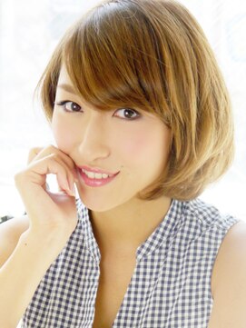 ヘア ジュレ ドゥ(hair jurer deux) 【jurer☆松田】 ふんわり愛され大人ボブショート