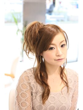 サヴォイ 本厚木店(SAVOY) ナチュ可愛♪サイドアップ☆パーティー&結婚式