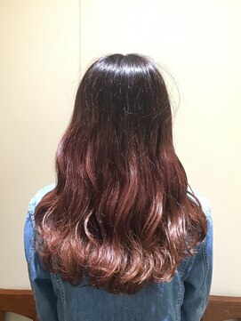 ネオリーブ アンド 渋谷店(Neolive &) 【Neolive & 渋谷店】外国人風ピンクベージュグラデーション