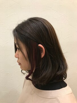 ヘアーガーデンオーブ(HAIR GARDEN aube) ダークカラーで大人っぽいクールスタイル