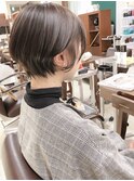 大人の耳掛けマッシュショートkchiara福岡川野直人