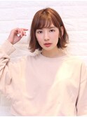 ISA一宮★こなれ感重視の切りっぱなしボブ
