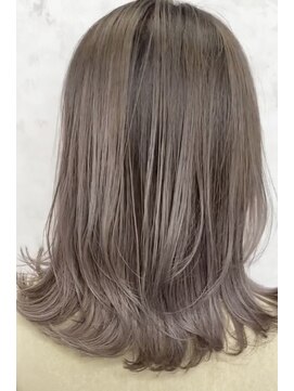 レーヴバイロンド 仙台(Reve by Lond) ワンカラーで作るプラチナベージュ☆アースカラー