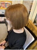 【ブリーチオンカラー】ハイトーンベージュ