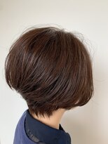 ヘアーメンテナンス ラーフ(LAUGH)&nbsp;前下がりハンサムショート