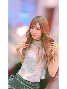 ヘアー アメイズ 東中野(Hair Amaz!) インナーシルバーカラー　シールエクステ