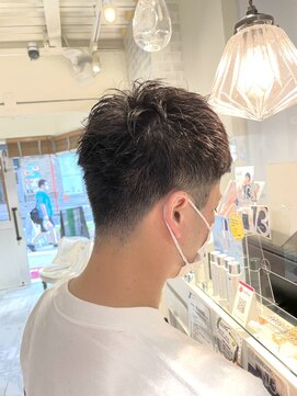 ネオリーブカフ 鶴ヶ峰店(Neolive caff) ナチュラルショート　メンズスタイル