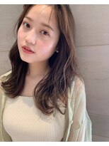 スリーバイキープ 尾山台(THREE by KEEP)&nbsp;【THREEbyKEEP尾山台】シースルーバング×ハイライトカラー