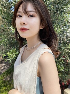 オーシャン(Ocean) ［OCEAN Hair&Life 水田成美］ニュアンスカラー/マットブラウン