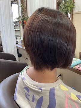 コアフィールフィス(COIFFURE fils) 新規お得クーポンあり【見附　今町】ショートボブヘア