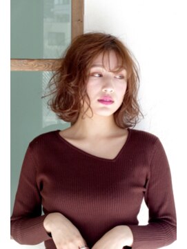 スピガ(SPIGA) 切りっぱなしゆるふわボブ