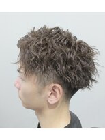 夜髪&nbsp;ダイヤモンドヘッドゆるクセ毛:ツイスパを纏ったあの頃のwax和え