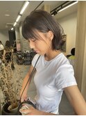 ショートボブパーマ20代30代40代イヤリングカラー大人可愛い