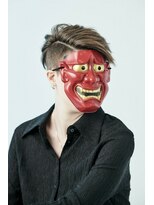 コマ(coma)&nbsp;【coma中野】マロンベージュかきあげ刈り上げマニッシュショート