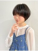 ショートボブ髪型20代30代40代50代前髪あり前髪なし【橋本】