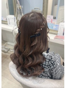 アリエス 渋谷駅東口店(Aries) ねじりハーフツイン