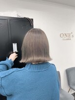 ワンズ ナゴヤ ヴィラ 名古屋栄(ONE's NAGOYA VILA) シアーカラー/カール/セミディ/姫カット