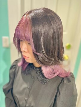 マティーナ ヘアー 池袋(Matina hair) 【フェイスフレーミングピンク】20代30代40代50代