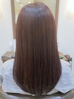 エクリュ 千葉(ecru)&nbsp;透明感オレンジベージュ/ブリーチなし/髪質改善